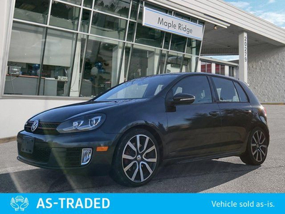 2013 Volkswagen Golf GTI | AS TRADED | Manual | Leather Pkg