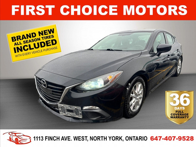 2014 MAZDA MAZDA3 GS SKYACTIV ~AUTOMATIC, FULLY CERTIFIED WITH W