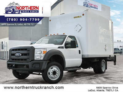 2015 Ford F-450 Chassis XL CUBE VAN / BOX TRUCK WITH ELE...