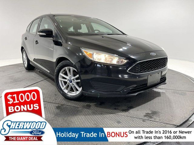 2016 Ford Focus SE - $0 Down $104 Weekly, Clean Carfax, Moonroof