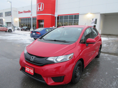 2016 Honda Fit LX HARD TO FIND LOW KM FIT