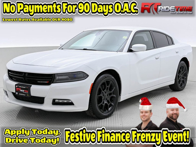 2017 Dodge Charger SXT AWD - Remote Start, 8.4in Uconnect, Siriu