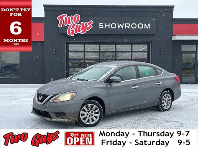 2017 Nissan Sentra 4dr Sdn CVT SV Heated Front Seats Cruise Con