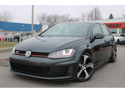 2017 Volkswagen Golf GTI Autobahn, MAGS, CUIR, TOIT OUVRANT, A/
