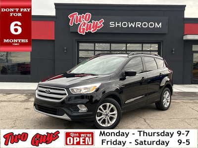 2018 Ford Escape SE | B/Up Cam | Bluetooth | Heated Seats