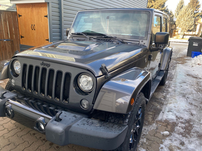 2018 jeep wrangler Sahara unlimited