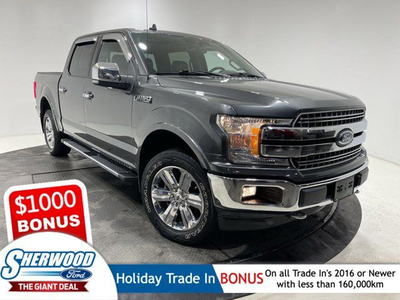 2020 Ford F-150 Lariat 4x4 - Clean Carfax, Fordpass Connect, Max