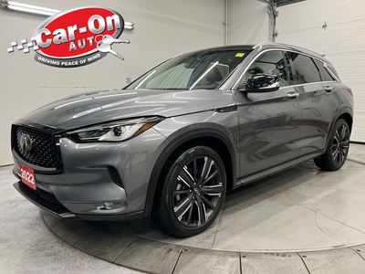 2022 Infiniti QX50 LUXE I-LINE AWD | PANO ROOF | LEATHER | HTD