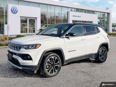 2022 Jeep Compass Limited 4x4 | Heated Leather Power Seats