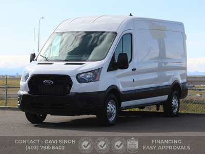 2023 FORD TRANSIT CARGO VAN | AWD |T250- MED ROOF | LEATHER |
