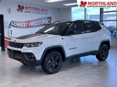 2024 Jeep Compass Trailhawk | 4X4 | Leather | Hitch | Sunroof