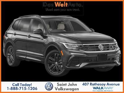 2024 Volkswagen Tiguan 2.0T SE R-Line Black