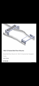 C/10 67-72 Porterbuilt raise bed supports