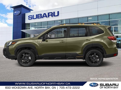 New 2024 Subaru Forester Wilderness - Sunroof - Power Liftgate for Sale in North Bay, Ontario
