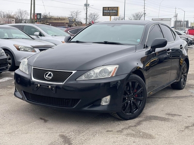 Used 2007 Lexus IS 250 AWD / HEATED & COOLED SEATS / LEATHER / SUNROOF for Sale in Bolton, Ontario