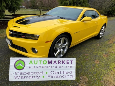 Used 2010 Chevrolet Camaro SS COUPE, AUTO, GREAT FINANCING, WARRANTY, INSPECTED WITH BCAA MBSHP! for Sale in Surrey, British Columbia