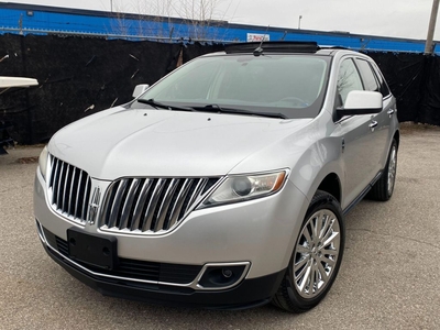 Used 2011 Lincoln MKX AWD-NAVI-CAMERA-BLIND SPOT-PANO ROOF-LOADED for Sale in Toronto, Ontario
