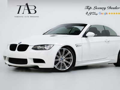 Used 2012 BMW M3 V8 CONVERTIBLE NAV 19 IN WHEELS for Sale in Vaughan, Ontario