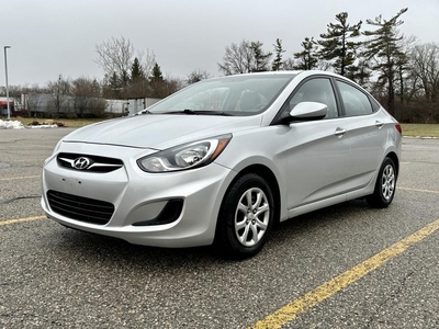 Used 2013 Hyundai Accent GL KEYLESS ENTRY HEATED MIRRORS AC AM/FM RADIO for Sale in Pickering, Ontario