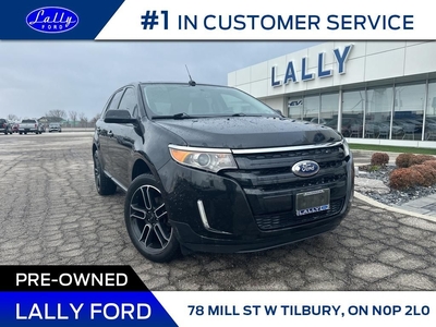 Used 2014 Ford Edge SEL, Moonroof, Nav, Low Km’s! for Sale in Tilbury, Ontario