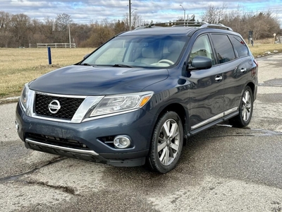 Used 2014 Nissan Pathfinder PLATINUM NO ACCIDENTS BLUETOOTH ABS BRAKES SUNROOF for Sale in Pickering, Ontario