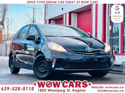 Used 2014 Toyota Prius V Hybrid for Sale in Regina, Saskatchewan