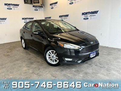 Used 2015 Ford Focus SE PLUS ALLOYS REAR CAM NEW CAR TRADE! for Sale in Brantford, Ontario