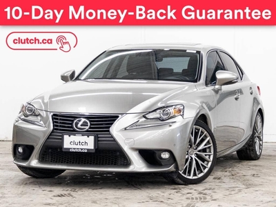 Used 2015 Lexus IS 250 AWD w/ Rearview Cam, Dual Zone A/C, Nav for Sale in Toronto, Ontario