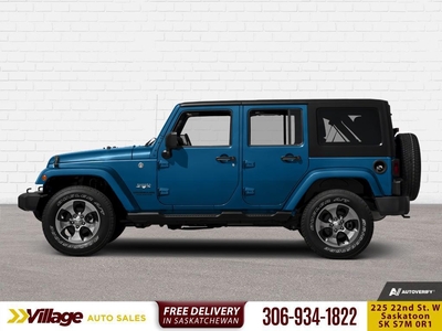 Used 2016 Jeep Wrangler Unlimited Sahara - A/C for Sale in Saskatoon, Saskatchewan