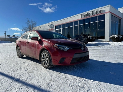 Used 2016 Toyota Corolla for Sale in Fredericton, New Brunswick