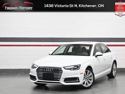 Used 2019 Audi A4 Sedan No Accident Sunroof Carplay Park Aid for Sale in Mississauga, Ontario