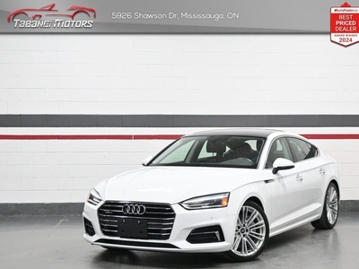 Used 2019 Audi A5 Sportback No Accident Sunroof Carplay Heated Seats for Sale in Mississauga, Ontario