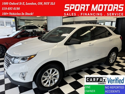 Used 2019 Chevrolet Equinox LS+Remote Start+ApplePlay+Heated Seats+CLEANCARFAX for Sale in London, Ontario