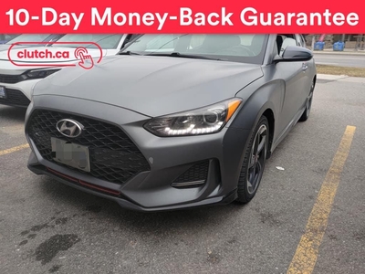 Used 2019 Hyundai Veloster Tech w/ Apple CarPlay & Android Auto, Cruise Control, A/C for Sale in Toronto, Ontario