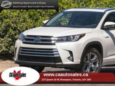 Used 2019 Toyota Highlander AWD Hybrid Limited for Sale in Brampton, Ontario