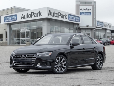 Used 2020 Audi A4 2.0T Komfort BACKUP CAM SUNROOF HEATED SEATS QUATTRO for Sale in Mississauga, Ontario