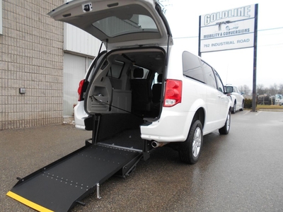 Used 2020 Dodge Grand Caravan Crew Plus-Wheelchair Accessible Rear Entry-Manual for Sale in London, Ontario