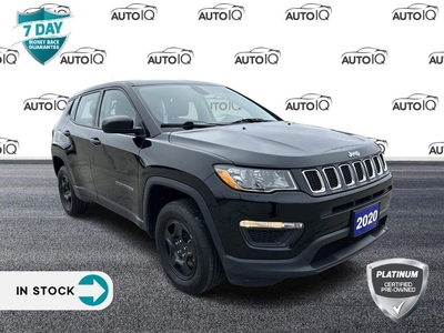 Used 2020 Jeep Compass Sport ONLY 25,000KM ONE OWNER NO ACCIDENTS for Sale in Tillsonburg, Ontario