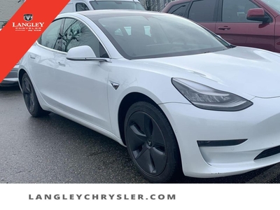 Used 2020 Tesla Model 3 Standard Range Plus Accident Free Locally Driven for Sale in Surrey, British Columbia