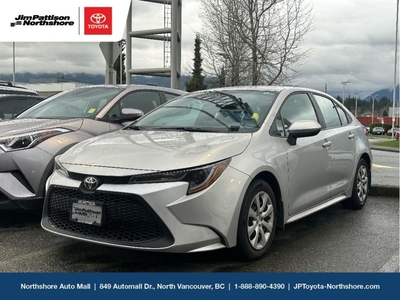 Used 2020 Toyota Corolla LE, certified for Sale in North Vancouver, British Columbia