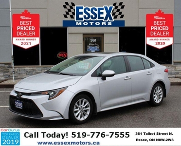 Used 2020 Toyota Corolla LE*Low K's*Heated Seats*Sun Roof*CarPlay*Rear Cam for Sale in Essex, Ontario