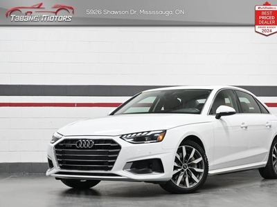 Used 2021 Audi A4 No Accident Sunroof Carplay Blindspot for Sale in Mississauga, Ontario