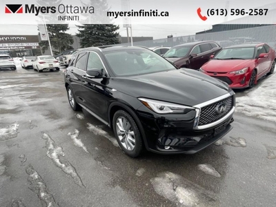 Used 2021 Infiniti QX50 Essential - Certified - - Leather Seats for Sale in Ottawa, Ontario