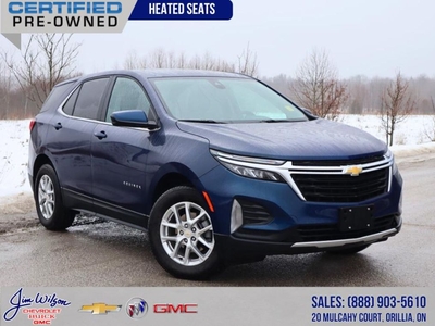 Used 2022 Chevrolet Equinox AWD 4dr LT w-1LT BLUETOOTH BACKUP CAMERA for Sale in Orillia, Ontario