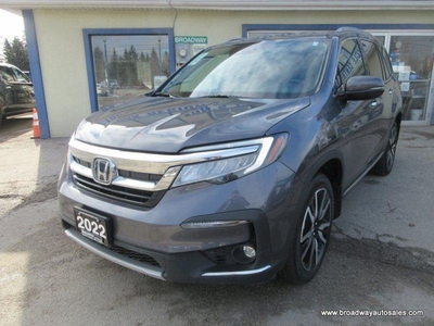 Used 2022 Honda Pilot ALL-WHEEL DRIVE TOURING-VERSION 7 PASSENGER 3.5L - SOHC.. BENCH & 3RD ROW.. NAVIGATION.. SUNROOF.. DVD PLAYER.. LEATHER.. HEATED SEATS & WHEEL.. for Sale in Bradford, Ontario
