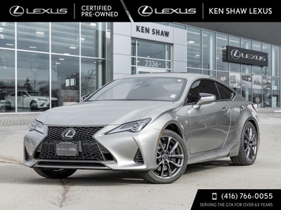 Used 2022 Lexus RC 350 ** F Sport Package 3 ** Only 1400 km ** for Sale in Toronto, Ontario
