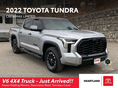 Used 2022 Toyota Tundra CREWMAX LIMITED for Sale in Williams Lake, British Columbia