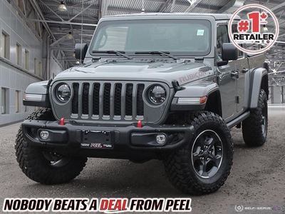 Used 2023 Jeep Gladiator Rubicon HEATED LEATHER LED SHOWS LIKE NEW for Sale in Mississauga, Ontario