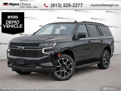 Used 2024 Chevrolet Tahoe RST for Sale in Ottawa, Ontario