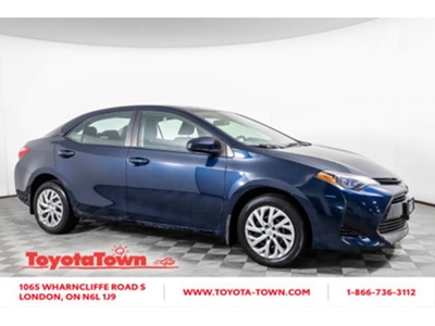 2018 TOYOTA COROLLA LOADED! LOW MILEAGE! ACCIDENT FREE!